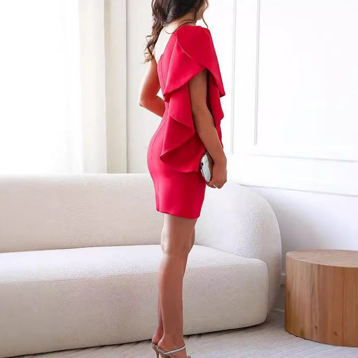 Elegant Cocktail Dress Fitted Silhouette