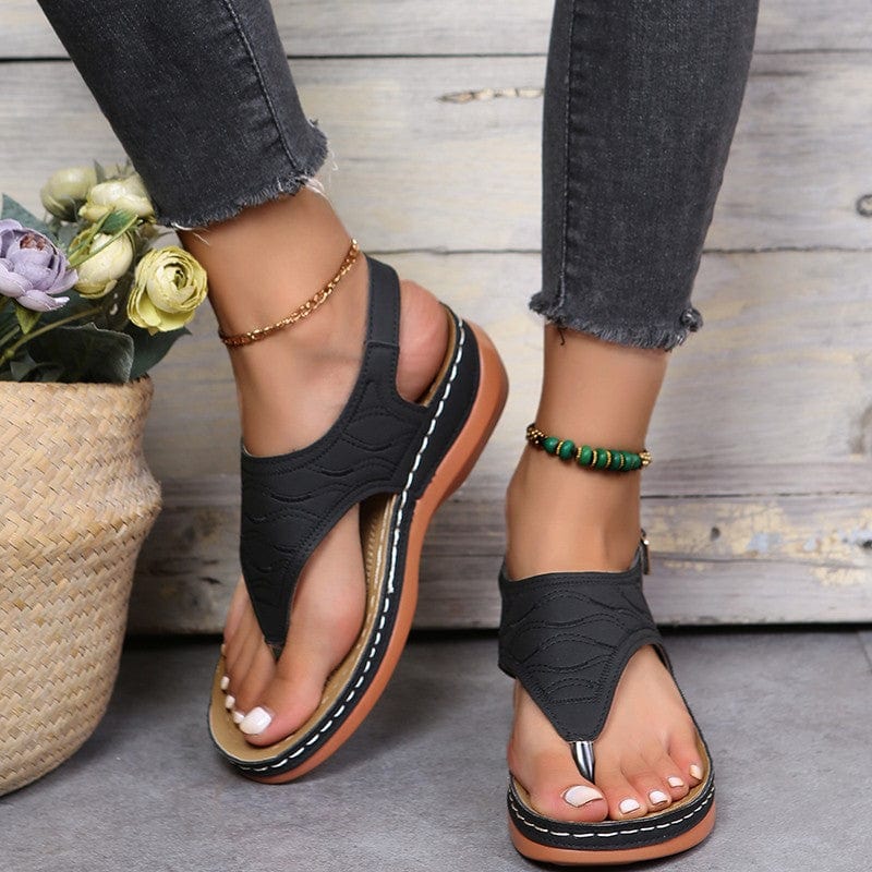 Stella - Women's Orthopedic Toe Post Sandals with Arch Support - photo 8