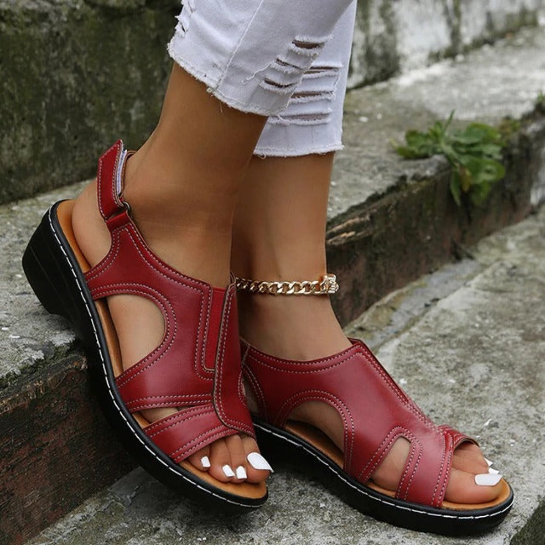 Stella - Women's Orthopedic Walking Sandals with Gel Sole - photo 4
