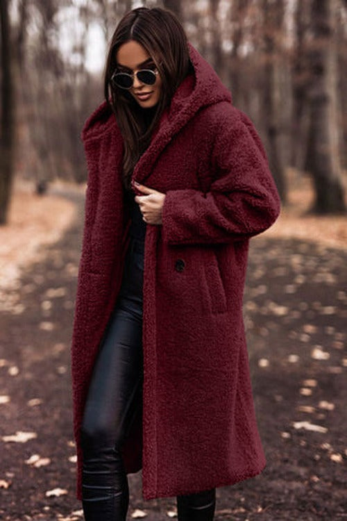 Sydney - Women's Faux Fur Hooded Winter Coat - photo 7