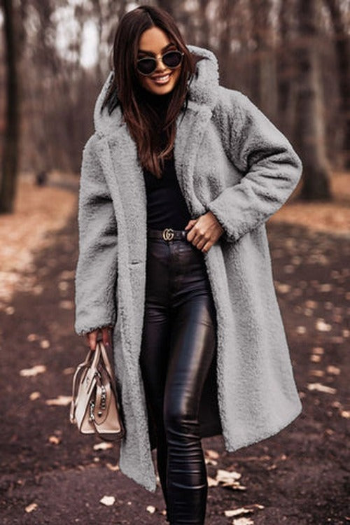 Sydney - Women's Faux Fur Hooded Winter Coat - photo 8