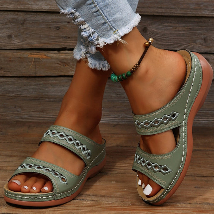 Valentina - Women's Orthopedic Sandals with Three Arch Support - photo 5