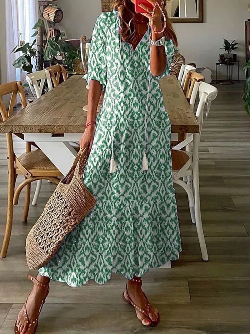 Women’s Short Sleeve Dress | Maxi