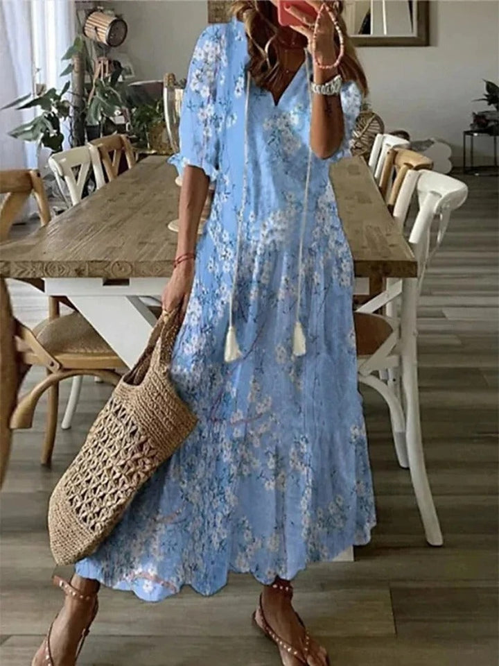 Women’s Short Sleeve Dress | Maxi