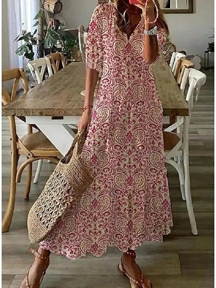 Women’s Short Sleeve Dress | Maxi