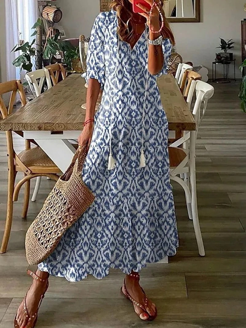 Women’s Short Sleeve Dress | Maxi