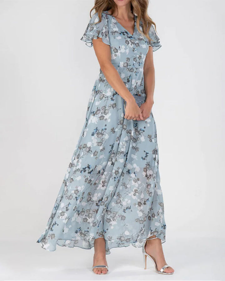Victoria - Women's Chic Floral Maxi Dress for Weddings - photo 2