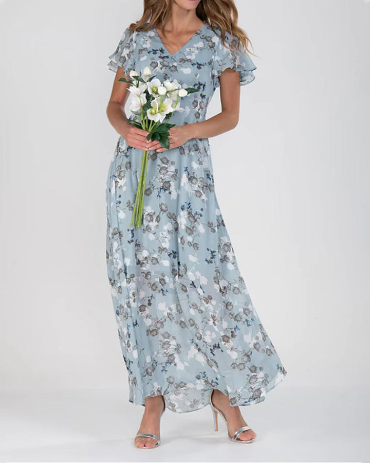 Victoria - Women's Chic Floral Maxi Dress for Weddings - photo 3
