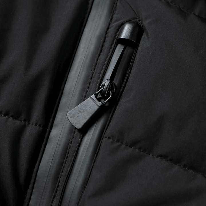 Women's Belted Hooded Puffer Jacket - photo 3