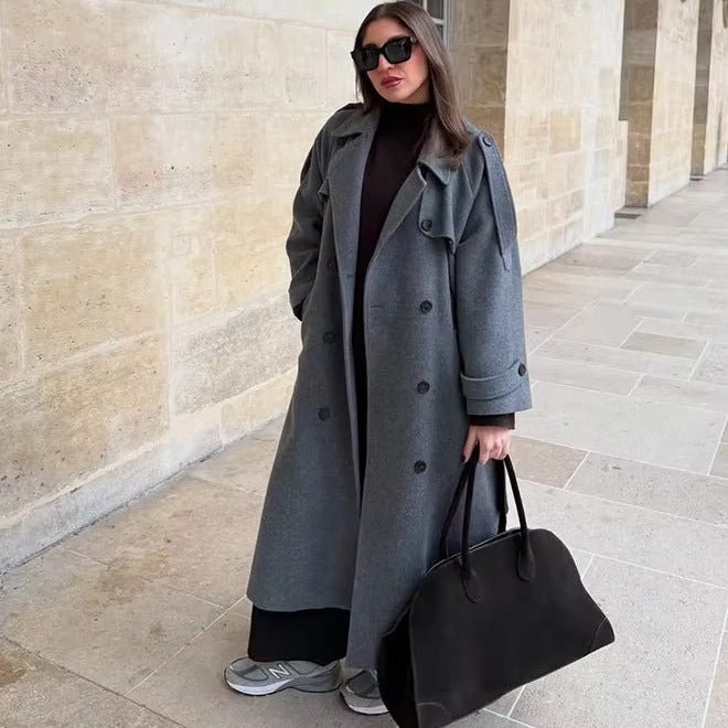 Women's Belted Pocket Coat - photo 3
