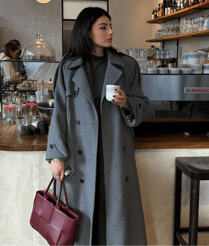 Women's Belted Pocket Coat - photo 7