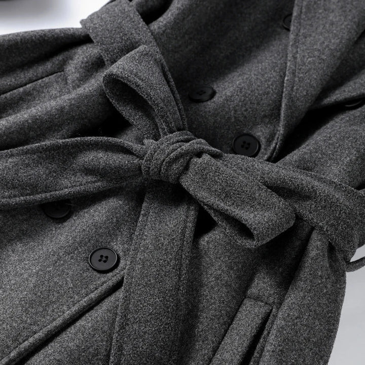 Women's Belted Pocket Coat - photo 8