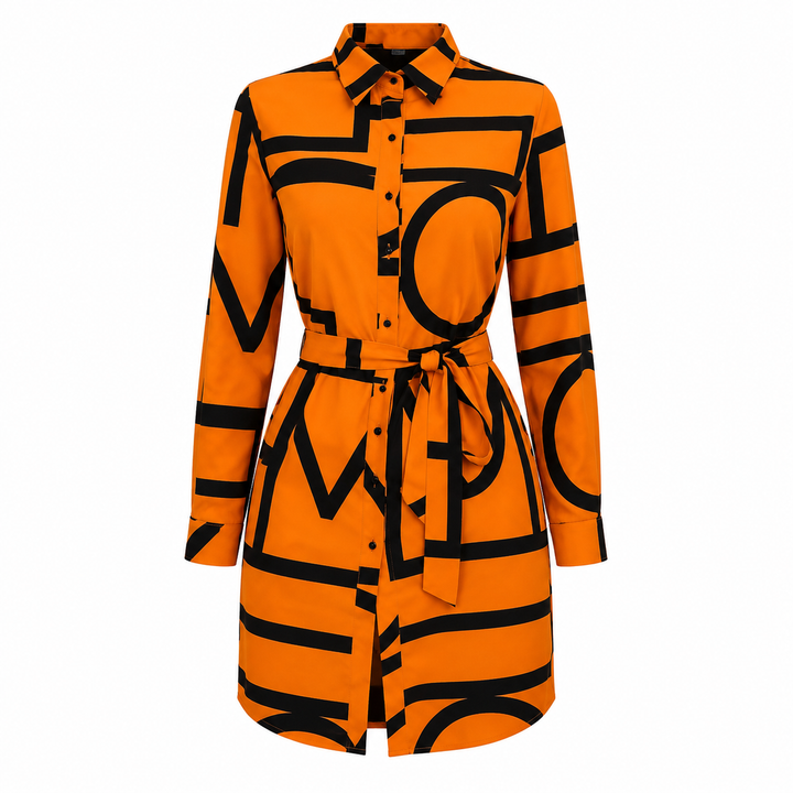 Women's Button-Front Dress - photo 4