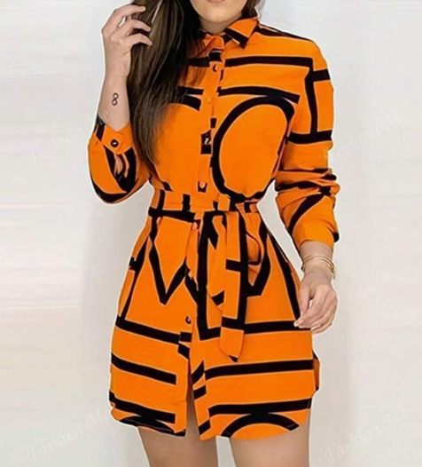 Women's Button-Front Dress - photo 5