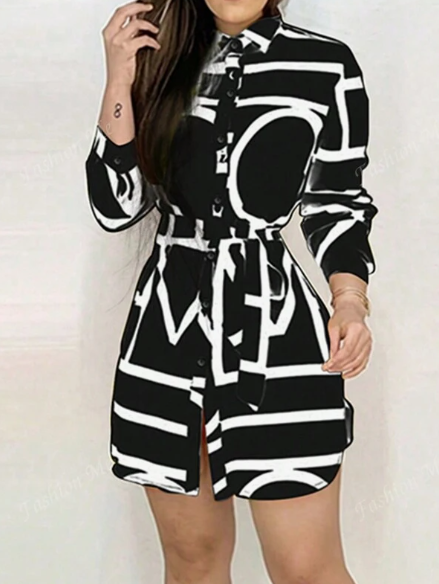 Women's Button-Front Dress - photo 8