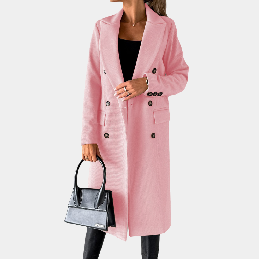 Women's Button-Front Hooded Jacket with Long Sleeves - photo 1
