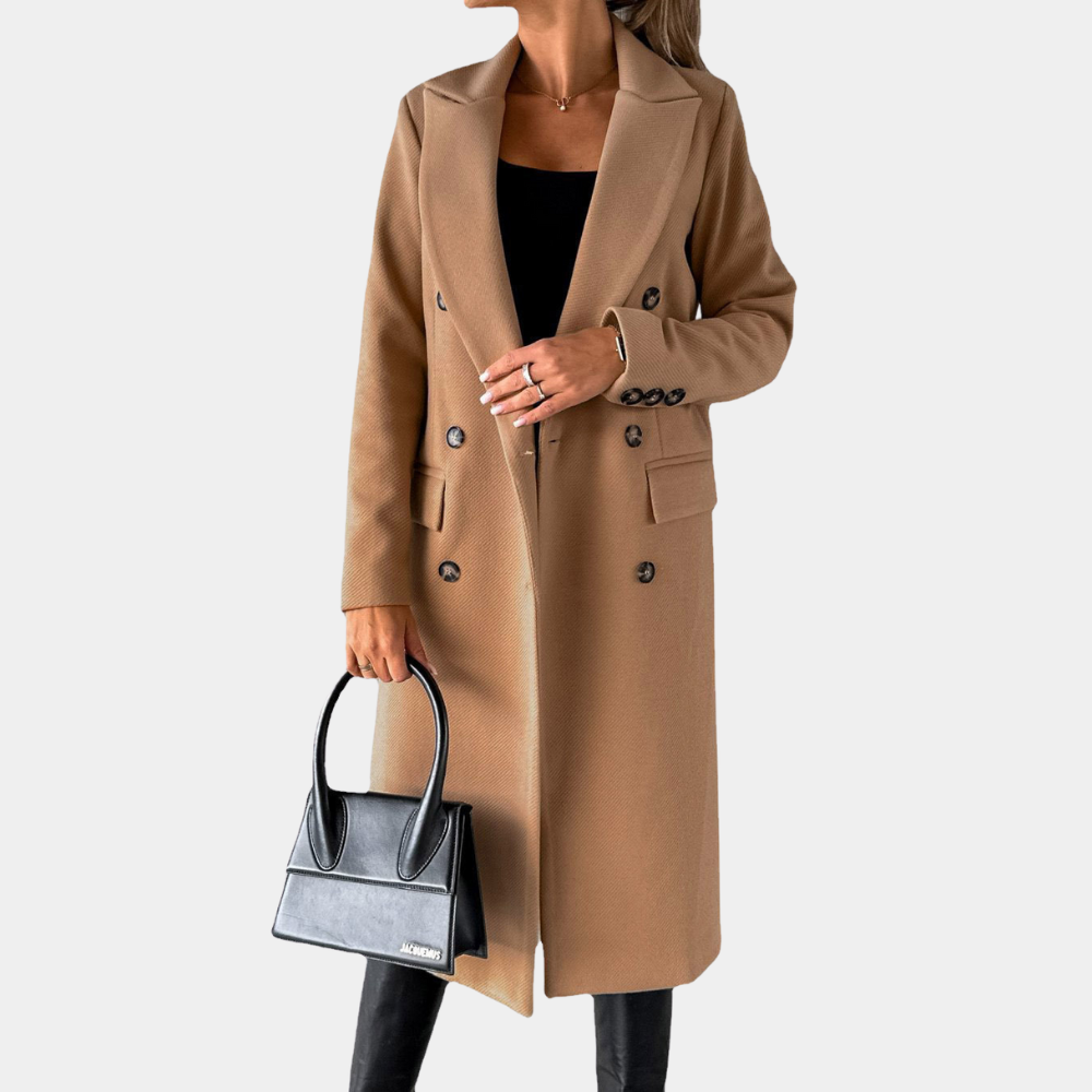 Women's Button-Front Hooded Jacket with Long Sleeves - photo 4