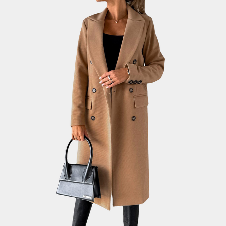 Women's Button-Front Hooded Jacket with Long Sleeves - photo 4