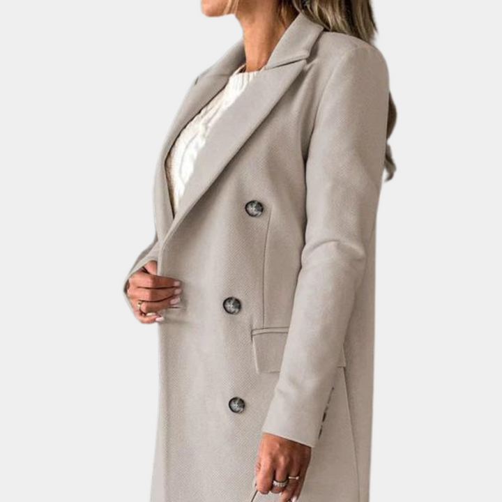 Women's Button-Front Hooded Jacket with Long Sleeves - photo 5