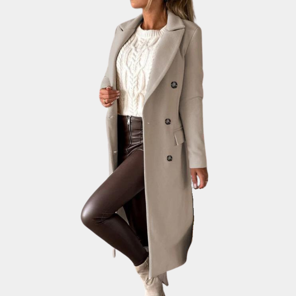 Women's Button-Front Hooded Jacket with Long Sleeves - photo 6