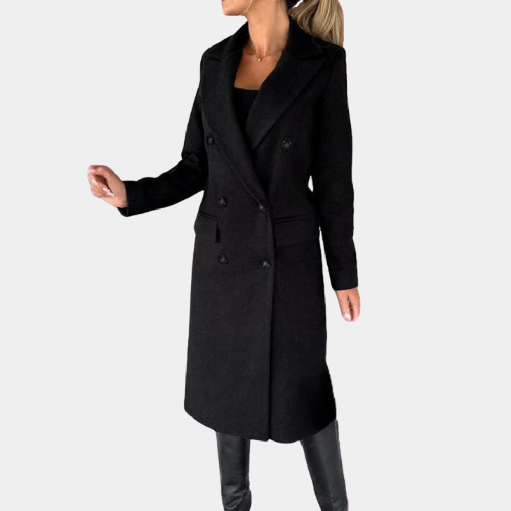 Women's Button-Front Hooded Jacket with Long Sleeves - photo 7