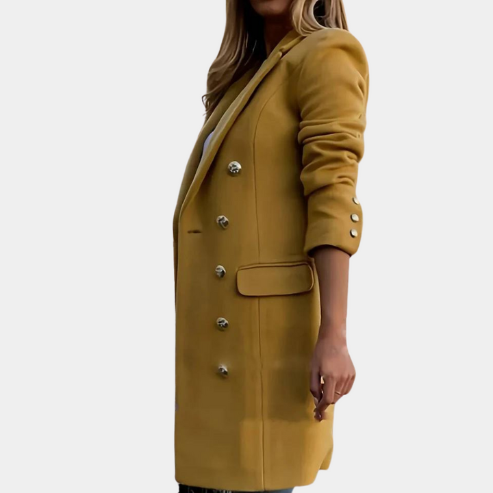 Women's Button-Front Trench Coat - photo 2