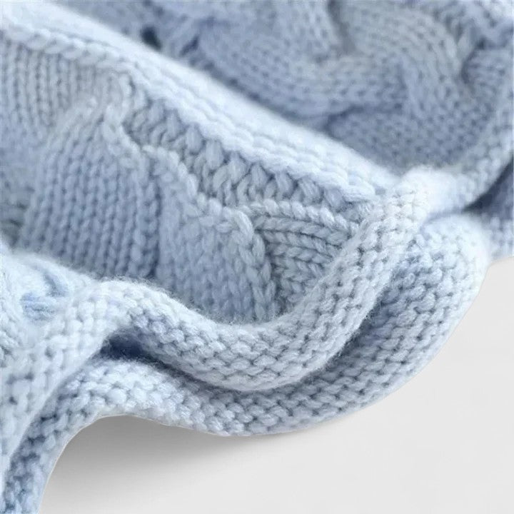 Women's Cable Knit Roll Neck Jumper - photo 3