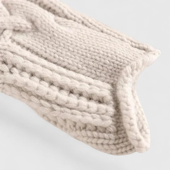 Women's Cable Knit Roll Neck Jumper - photo 6