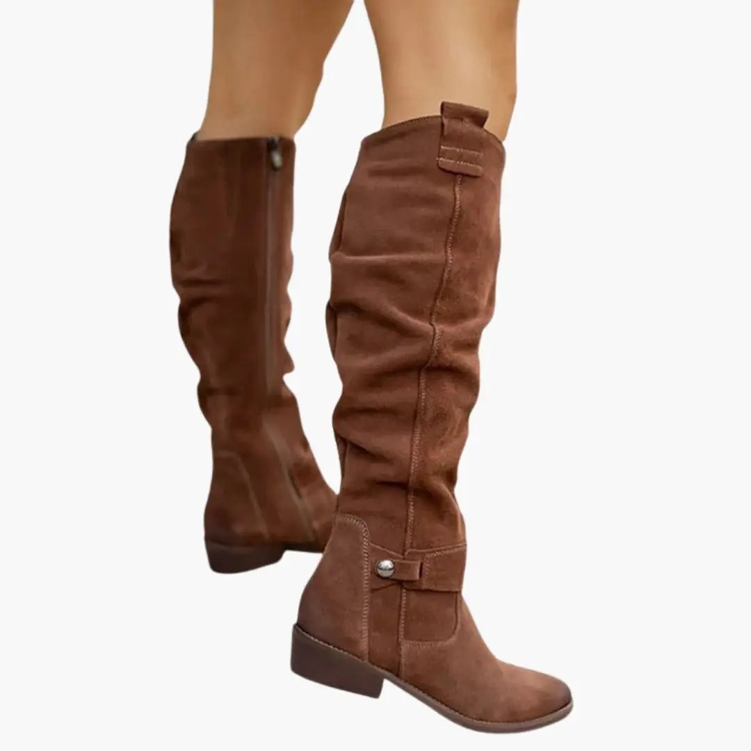 Women's Casual Knee High Slouch Boots - photo 3