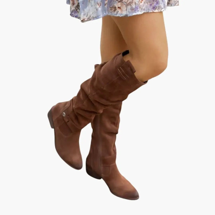 Women's Casual Knee High Slouch Boots - photo 4
