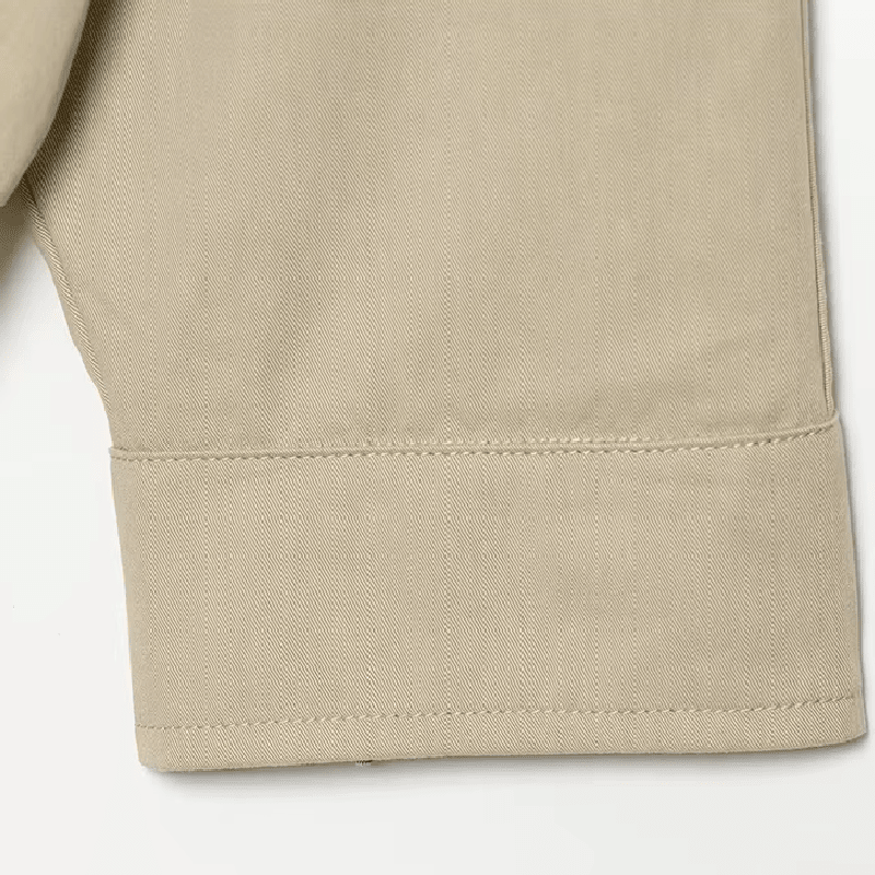 Women's Stand Collar Jacket in Khaki - photo 11