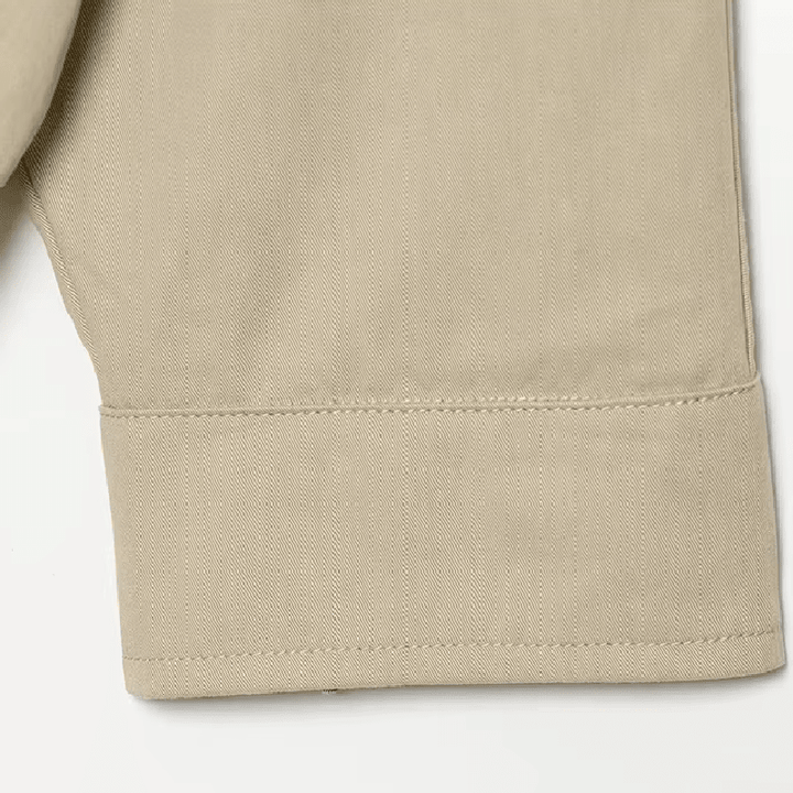 Women's Stand Collar Jacket in Khaki - photo 11