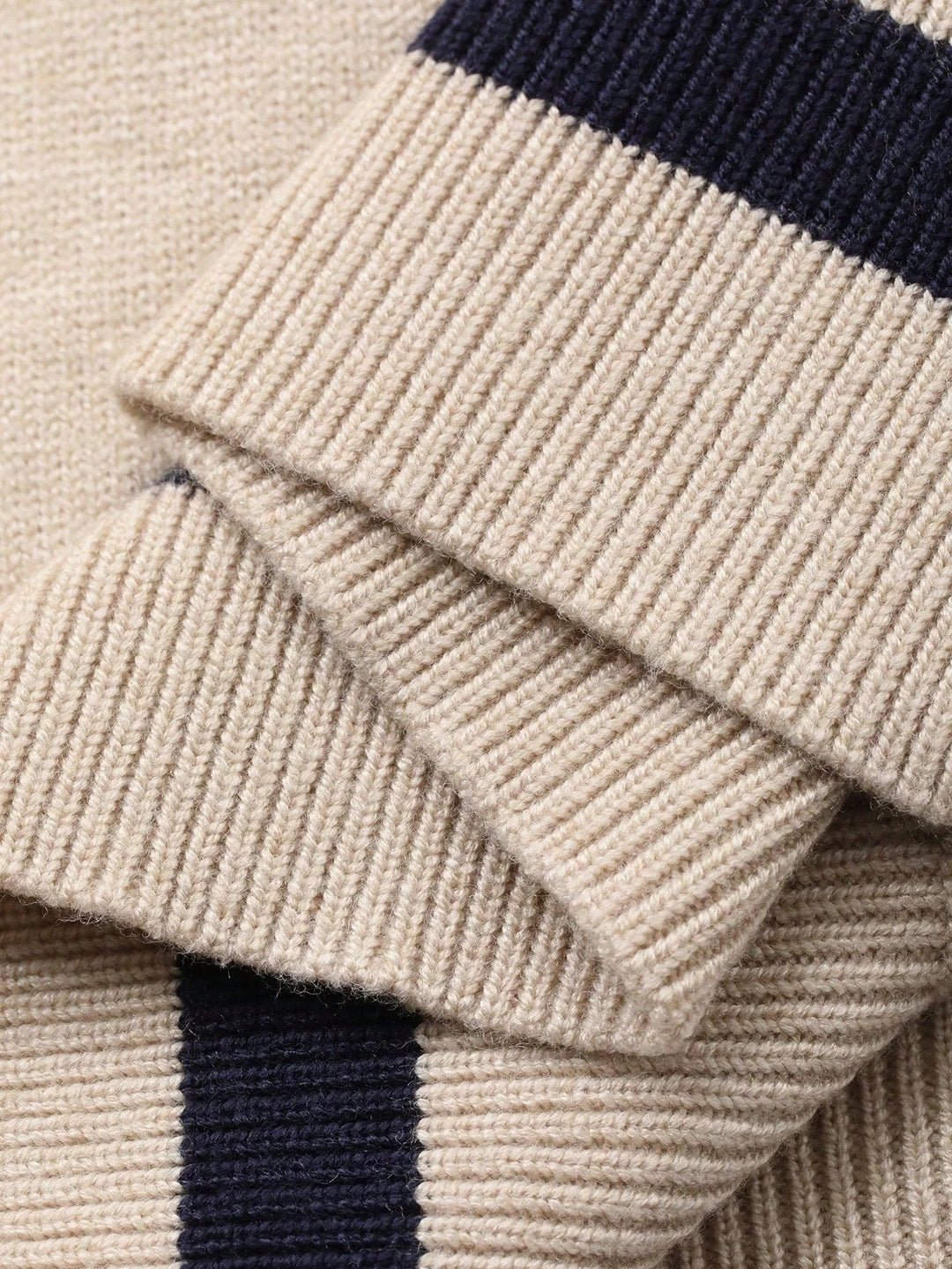 Women's Colour Block Knit Polo Top with Button Placket - photo 6