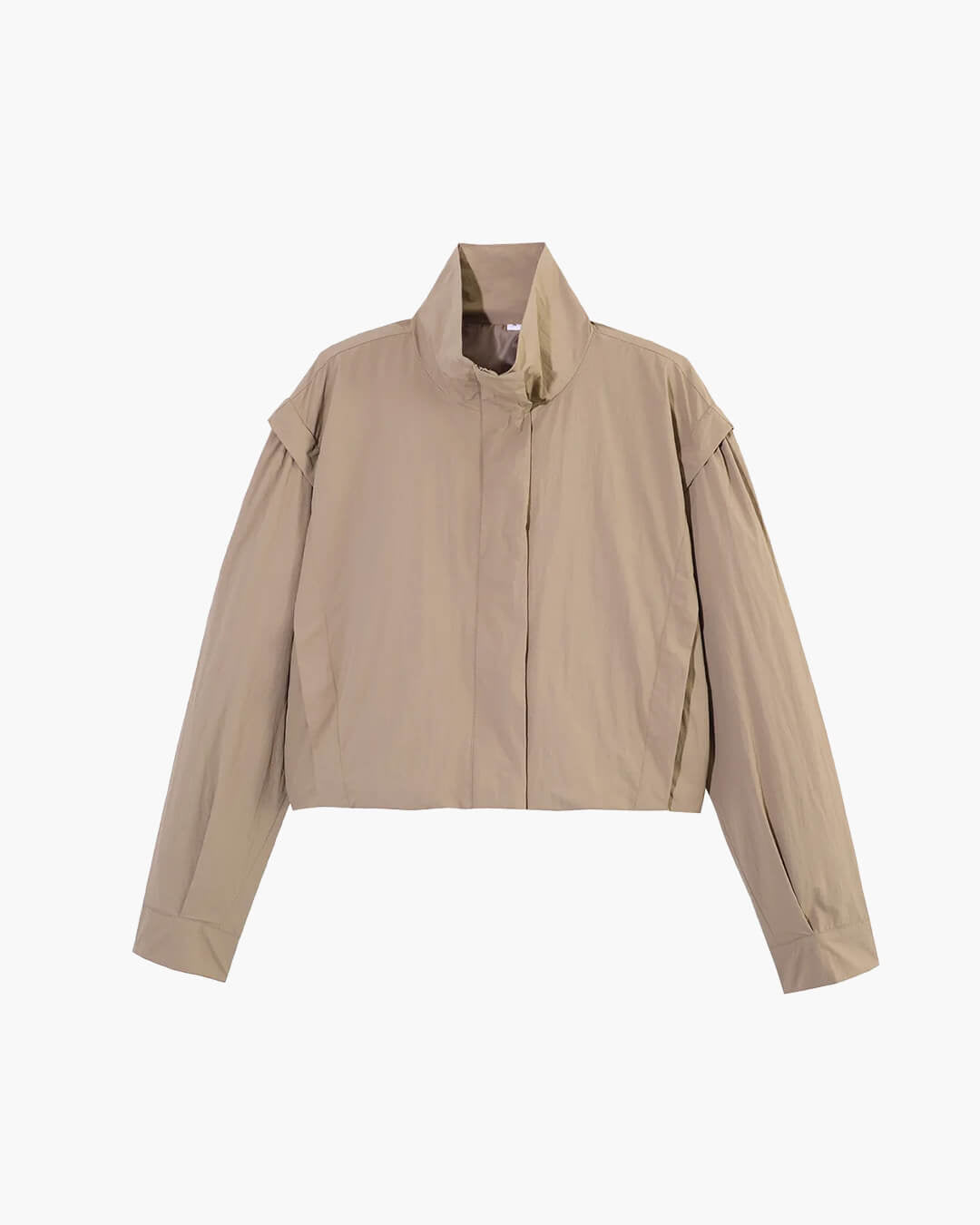 Women's Cropped Collared Jacket - photo 4
