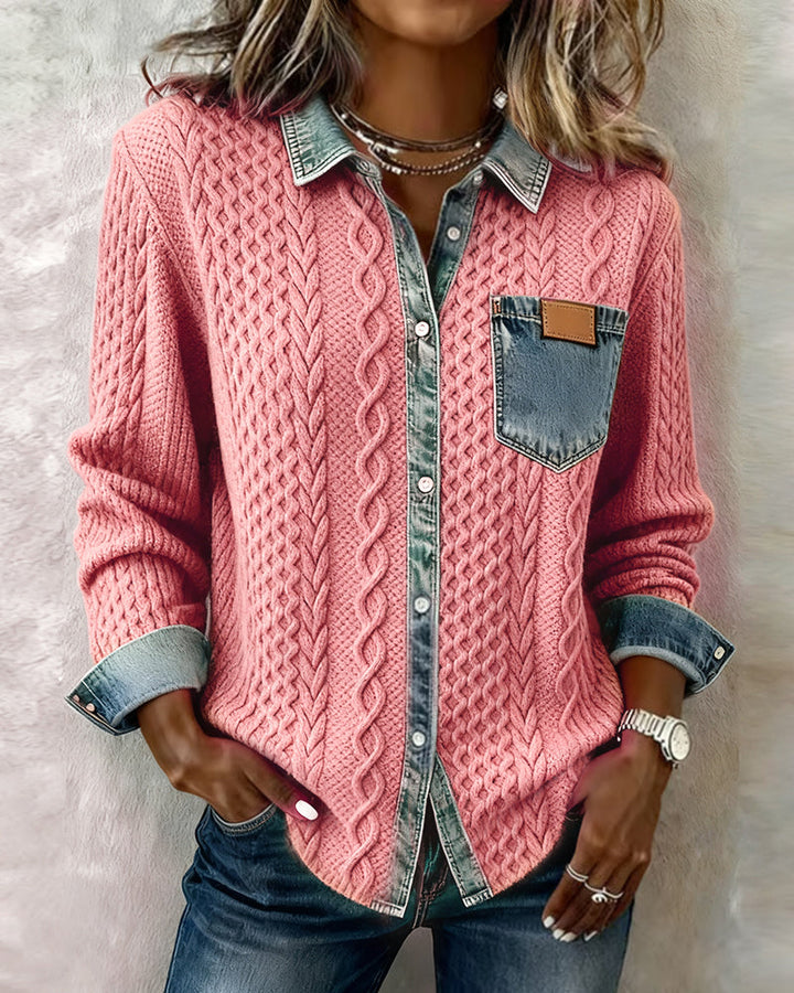 Women's Denim Cardigan - photo 2