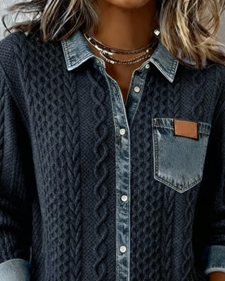Women's Denim Cardigan - photo 5