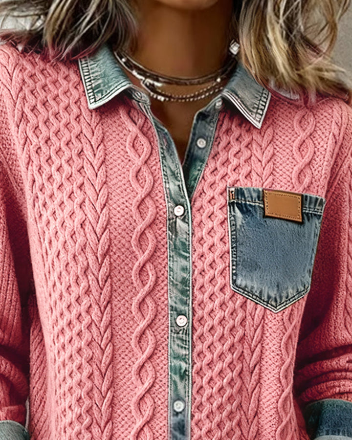 Women's Denim Cardigan - photo 9