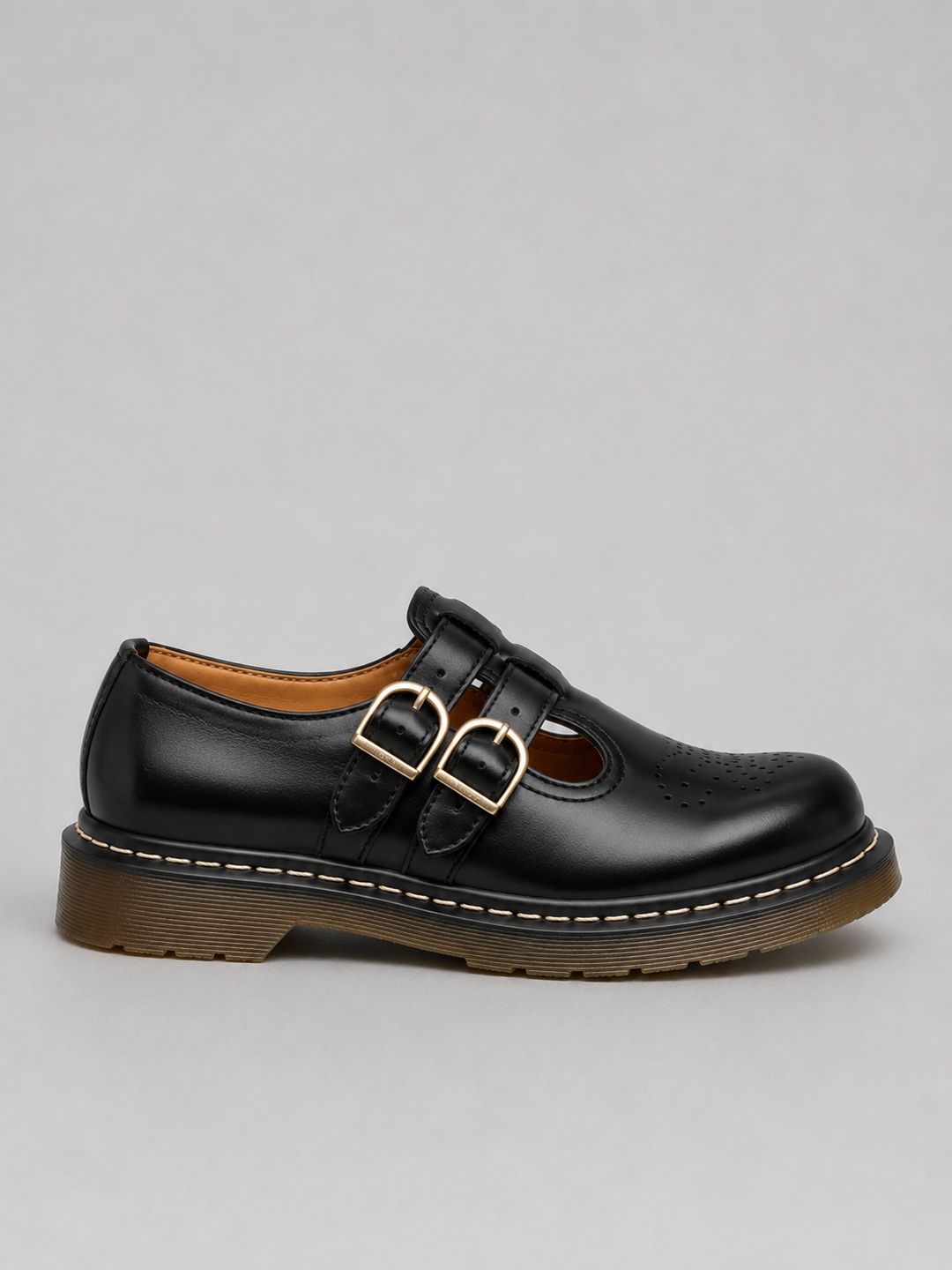 Women's Double Buckle Mary Jane Shoes - photo 1