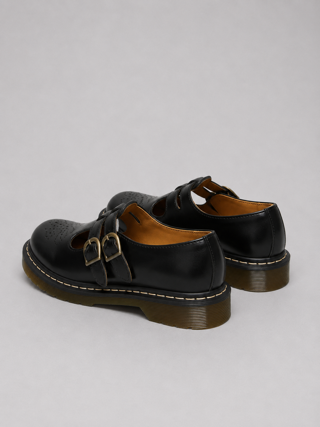 Women's Double Buckle Mary Jane Shoes - photo 7