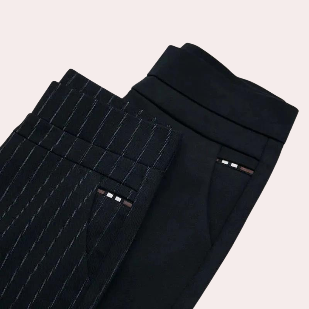 Women's Fitted High-Waisted Leggings with Side Pockets - photo 4