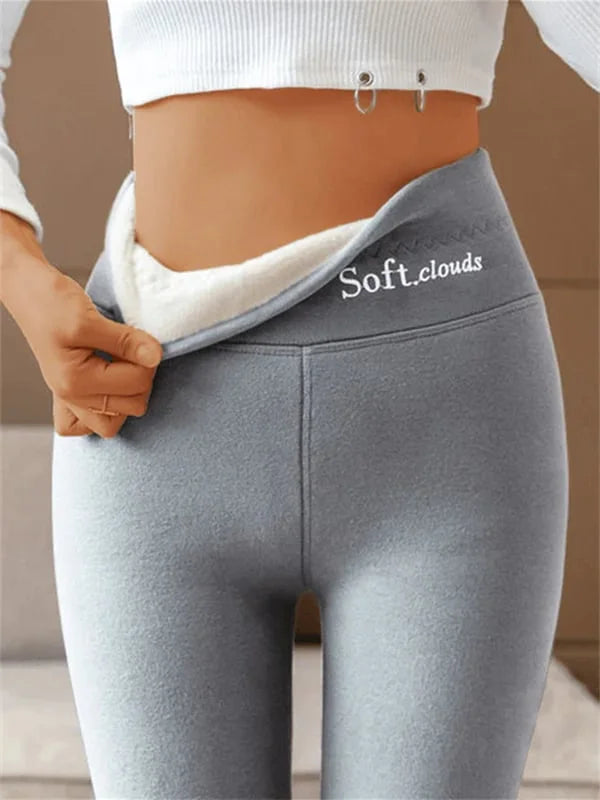 Women's Fleece-Lined Fitted Leggings - photo 3