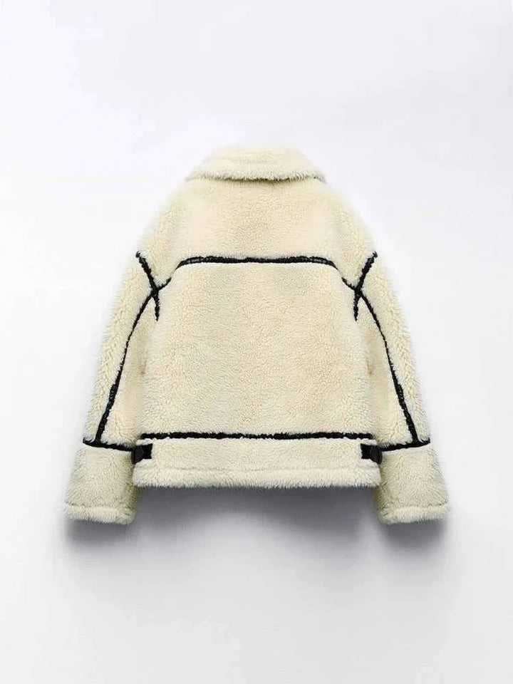 Women's Fleece-Lined Oversized Jacket - photo 2