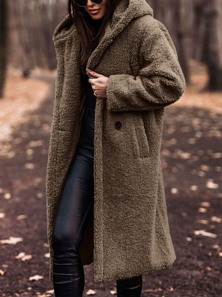 Women's Fleece-Lined Relaxed Coat - photo 10
