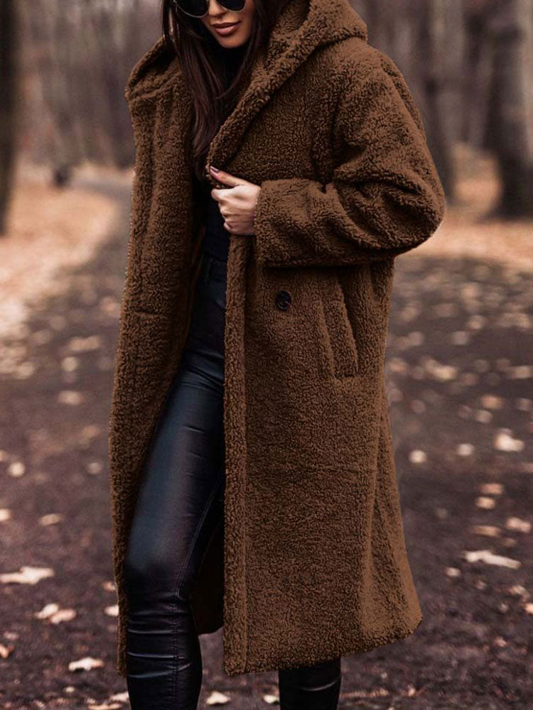 Women's Fleece-Lined Relaxed Coat - photo 12