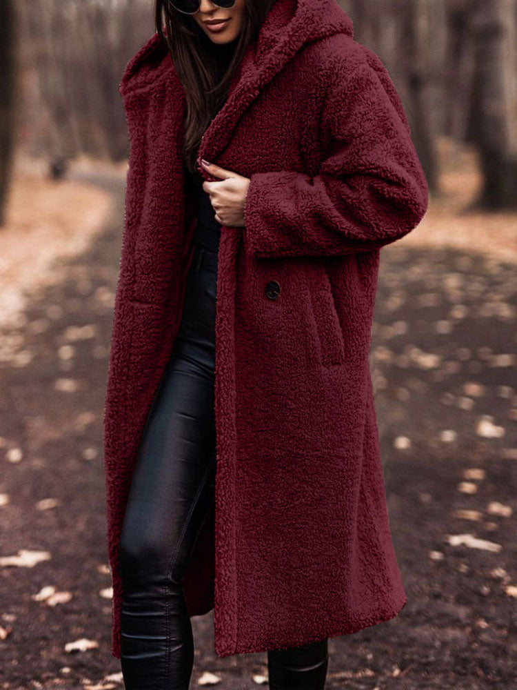 Women's Fleece-Lined Relaxed Coat - photo 3