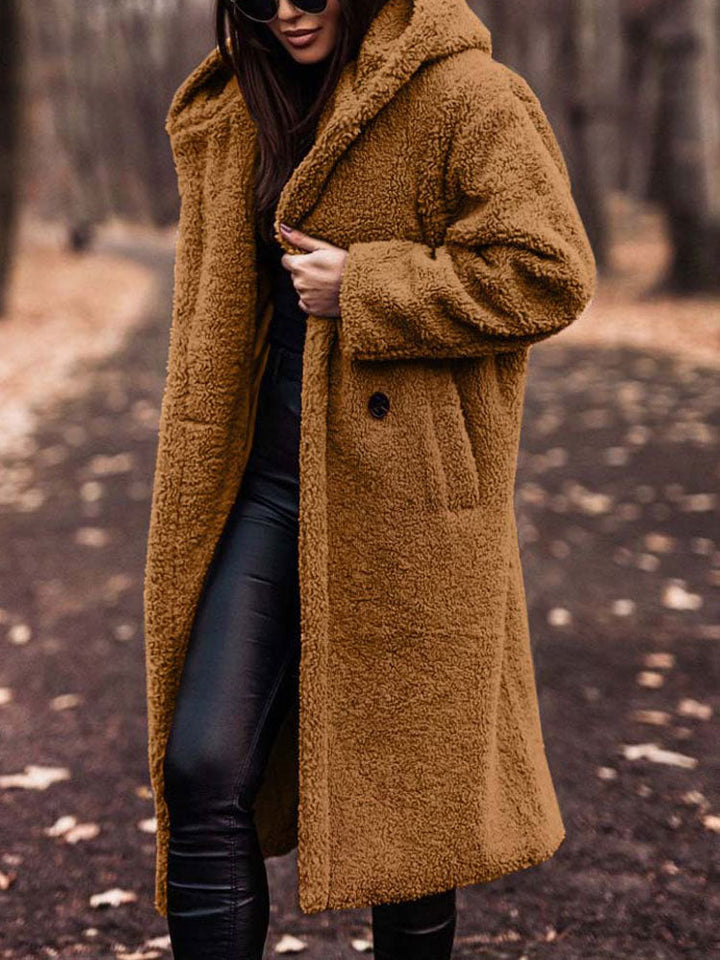 Women's Fleece-Lined Relaxed Coat - photo 4