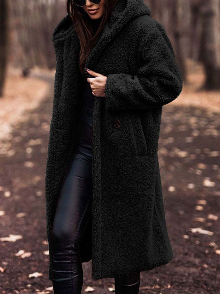 Women's Fleece-Lined Relaxed Coat - photo 5