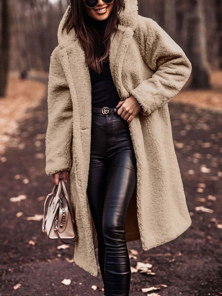 Women's Fleece-Lined Relaxed Coat - photo 6
