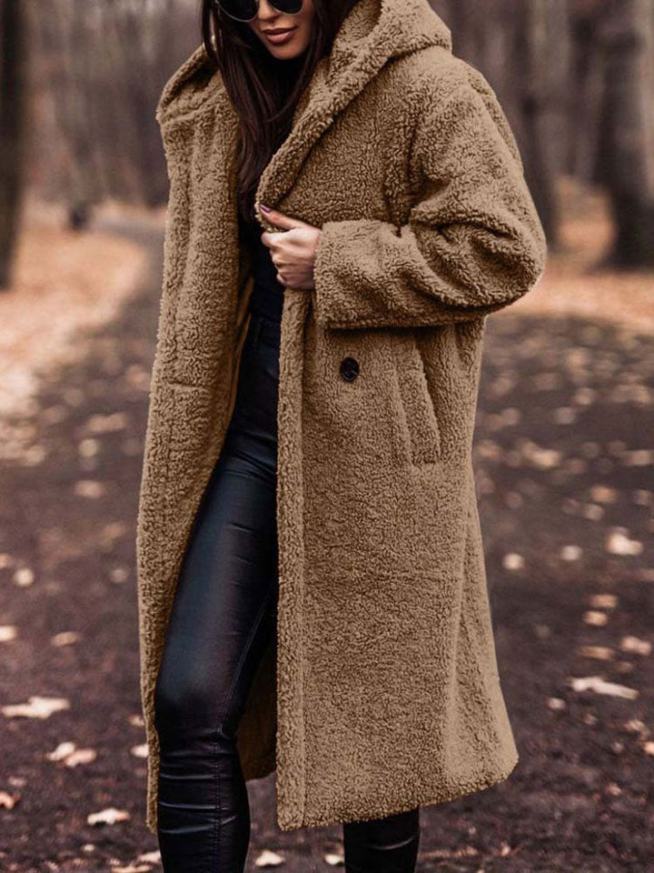 Women's Fleece-Lined Relaxed Coat - photo 7