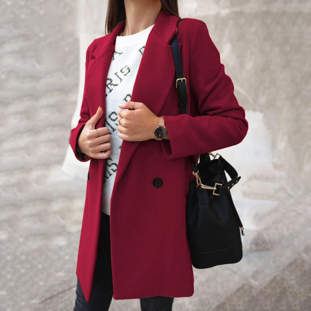 Women's Flowing Pocket Coat - photo 2